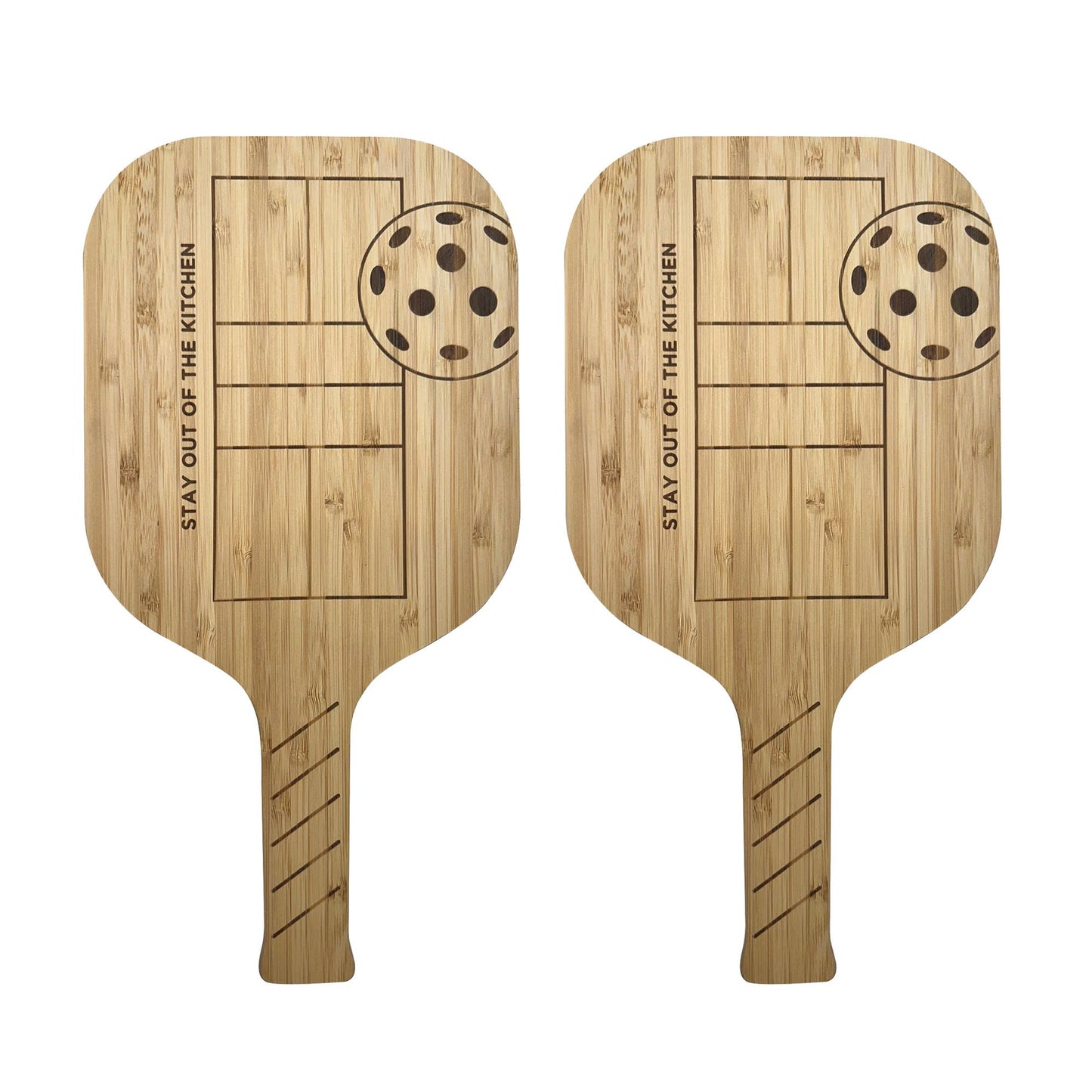 Pickleball Paddle Charcuterie Boards,14.5" - Fox Run
