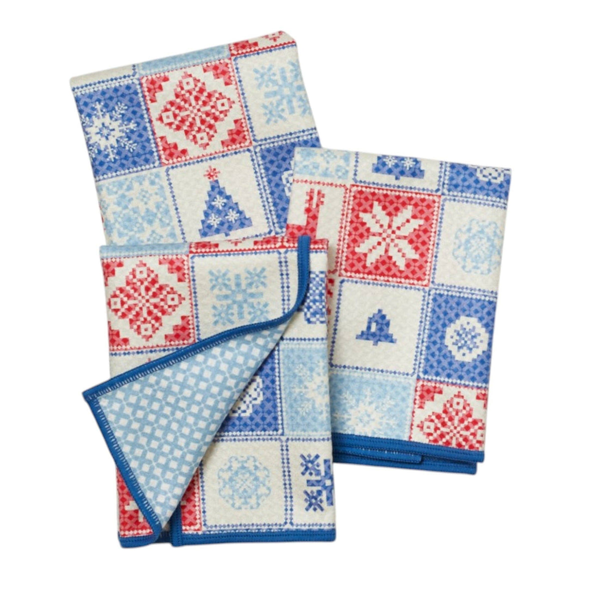 Once Again Home Co. - Mighty Mini Towel (Set of 3) Reversible - Signature Arctic Cross Stitch