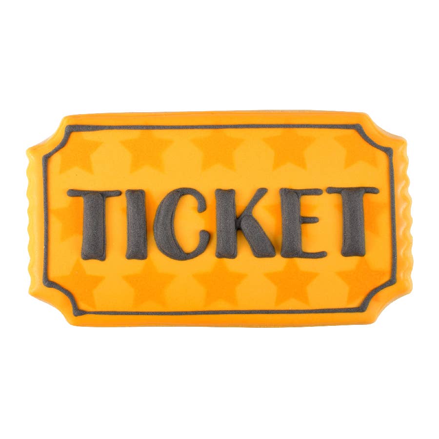 Ticket Cookie Cutter (3.75")