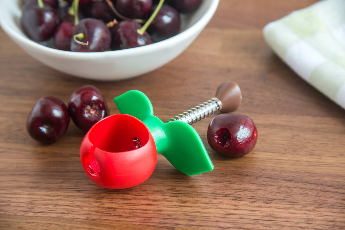 Cherry Pitter, 4.5" x 3.5" x 1.5"- Fox Run Brand