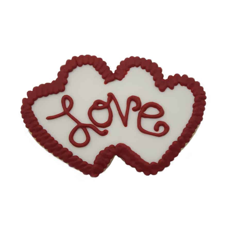 Double Heart Cookie Cutter 3.5" - R&M