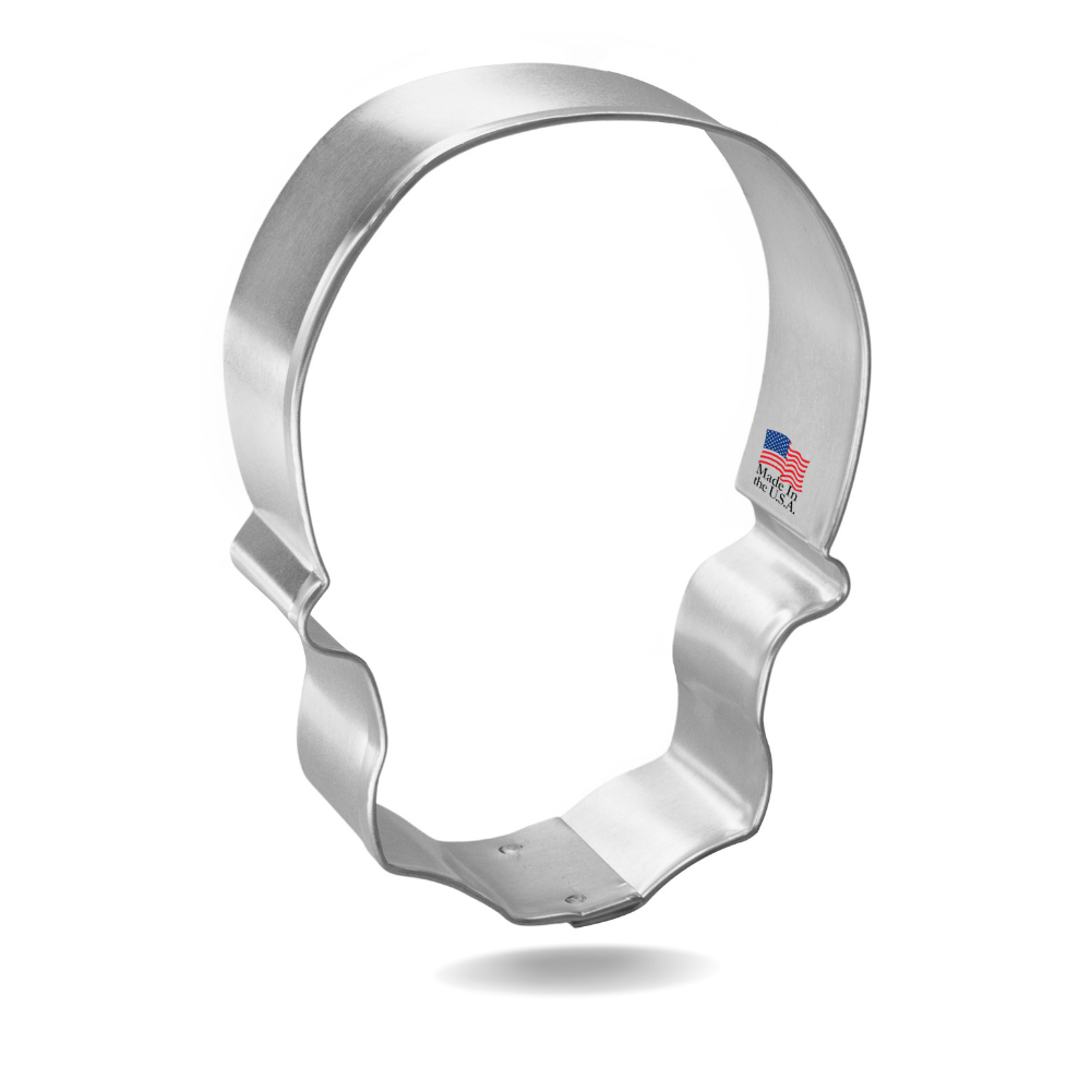 Skull Cookie Cutter, 3.25"