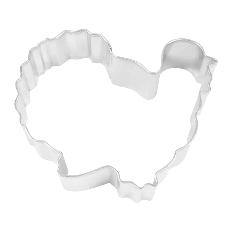 Turkey Gobbler Cookie Cutter, 3.75"- R&M