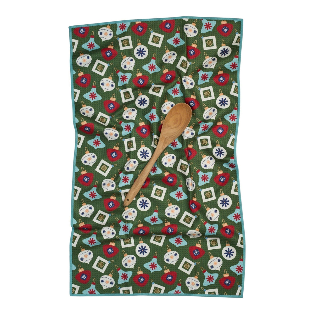 Once Again Home Co. - Anywhere Towel Reversible - Signature Retro Ornaments