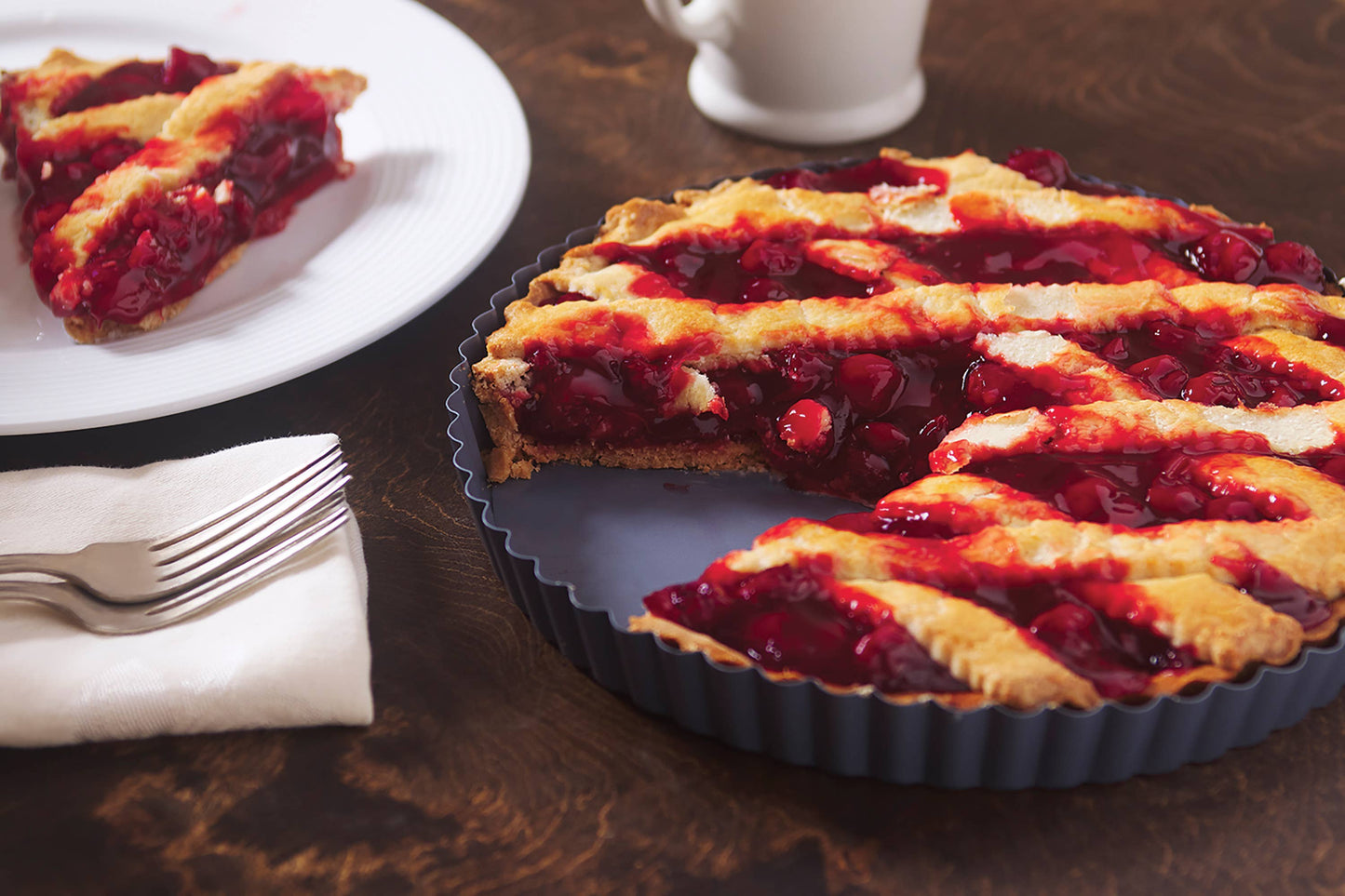9” Non-Stick Bottom Tart and Quiche Pan - Fox Run