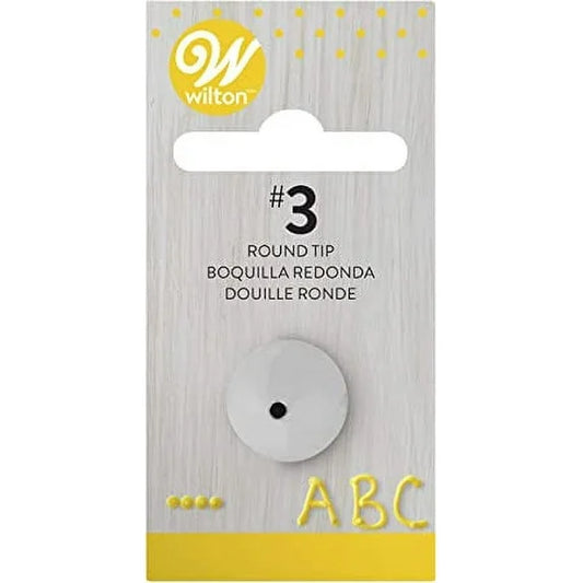 Round Decorating Tip 3 - Wilton