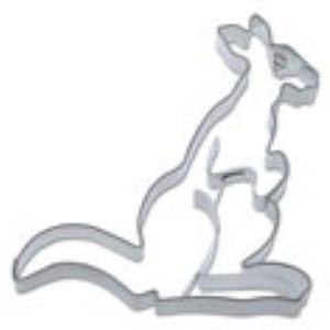 Kangaroo with Embossed Details, 4.5"- Made in Germany