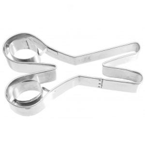 Scissors with Embossed Details, 3.25"- Birkmann