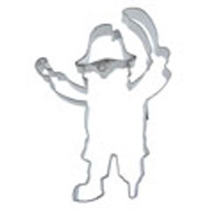 Pirate with Embossed Details Cookie Cutter, 4.5"- Stadter