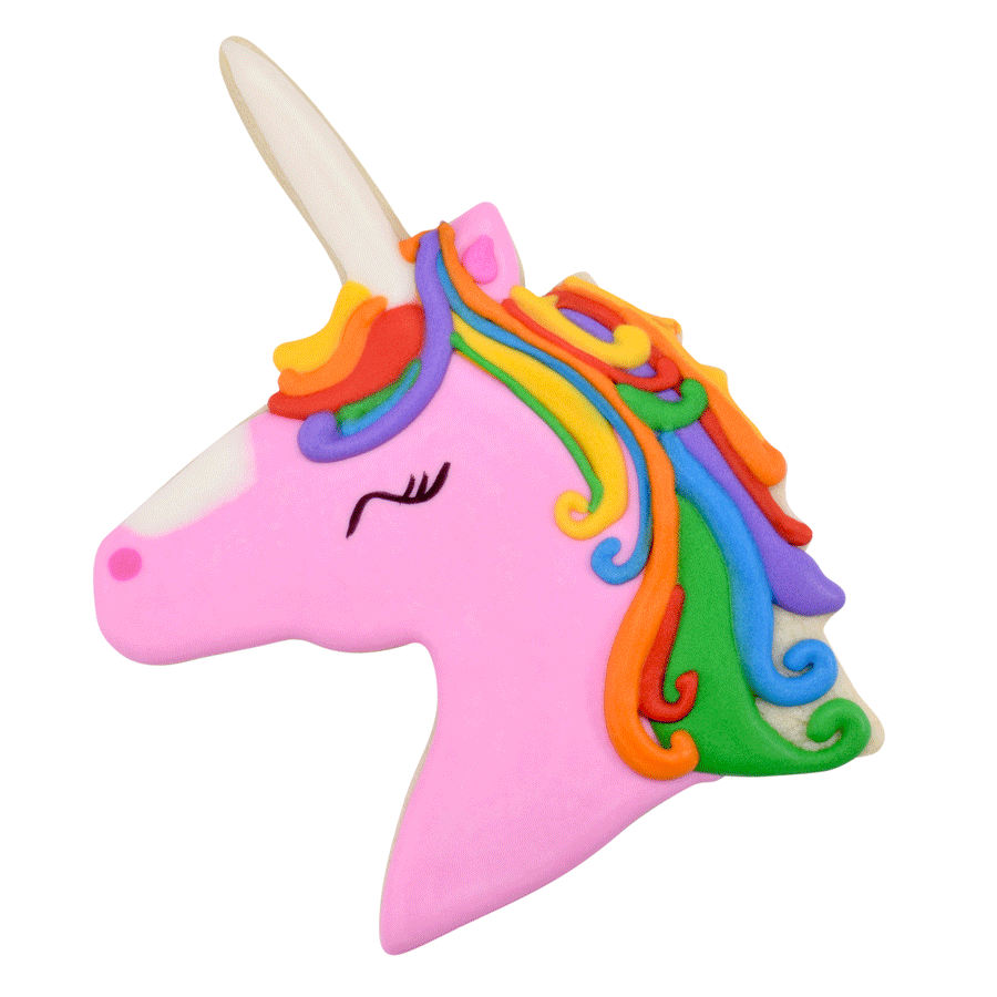 Unicorn 3 PC Cookie Cutter Set- R&M International
