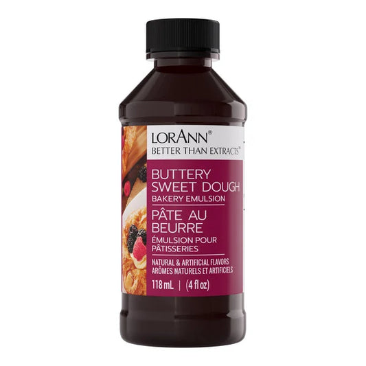 Buttery Sweet Dough, 4 oz- LorAnn