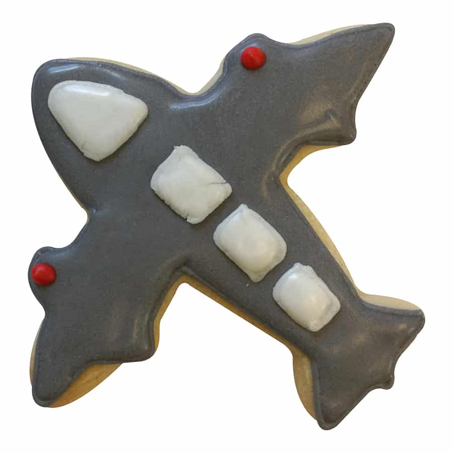 Airplane Cookie Cutter, 4"- R&M