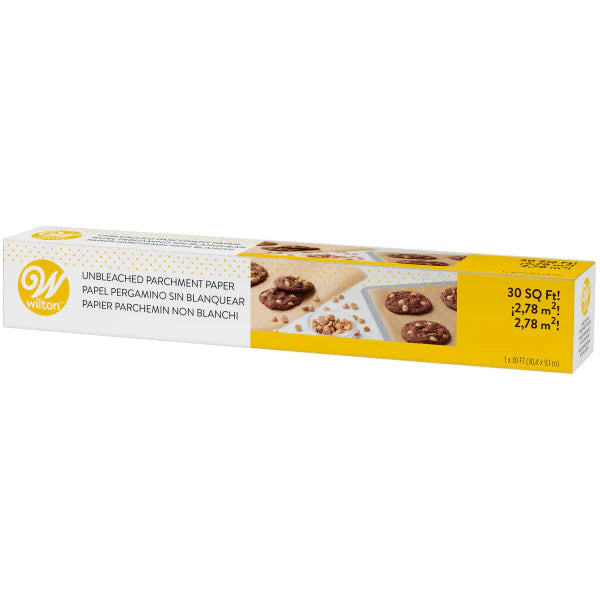 Unbleached Parchment Paper, 30 sq ft- Wilton