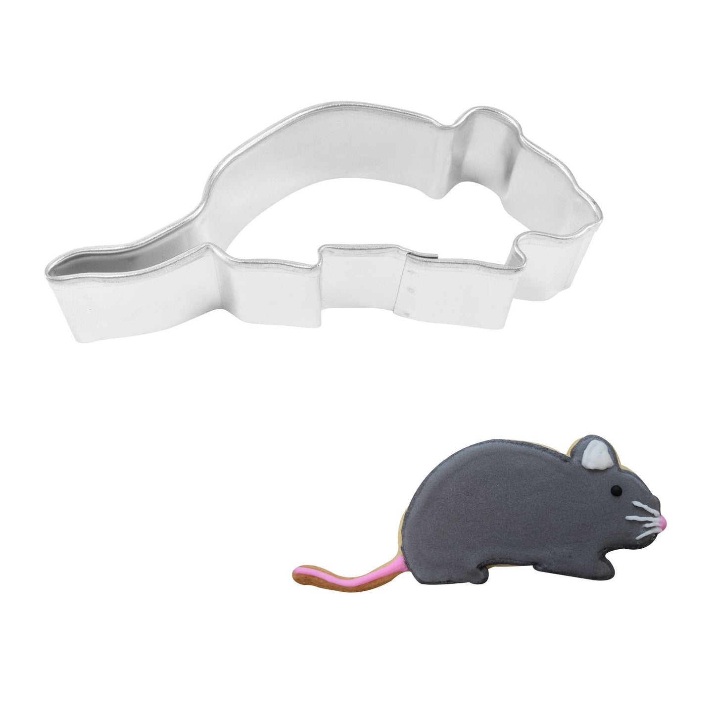 Mouse Cookie Cutter, 3.75"- R&M