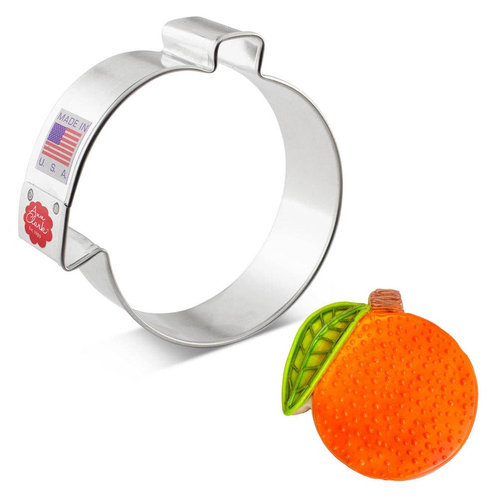 Orange Cookie Cutter (3.25")- Ann Clark