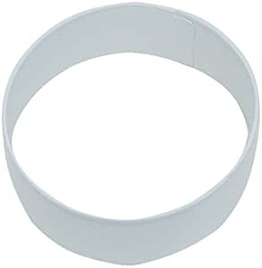 Letter O Cookie Cutter, white polyresin, 3"- R&M