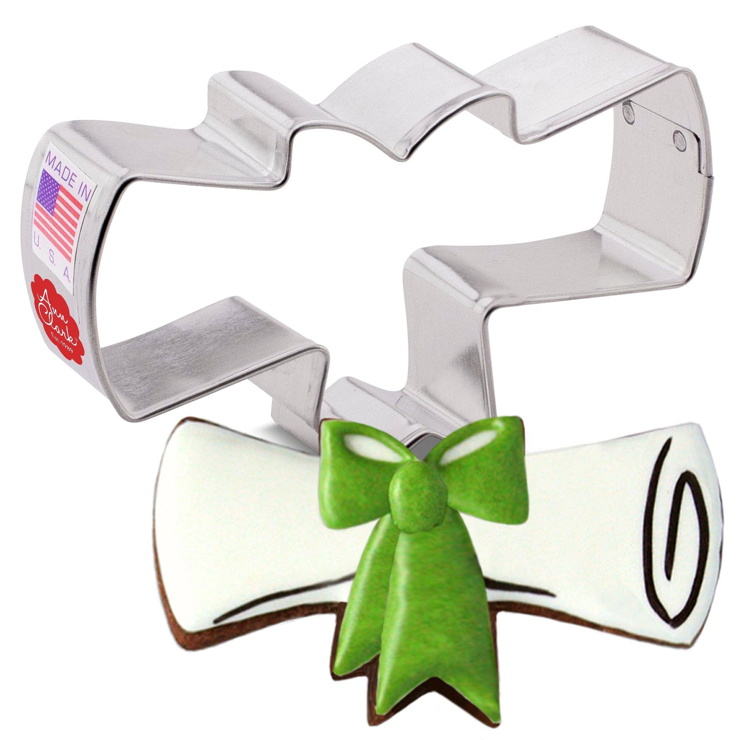 Diploma Cookie Cutter, 4.25"- Ann Clark