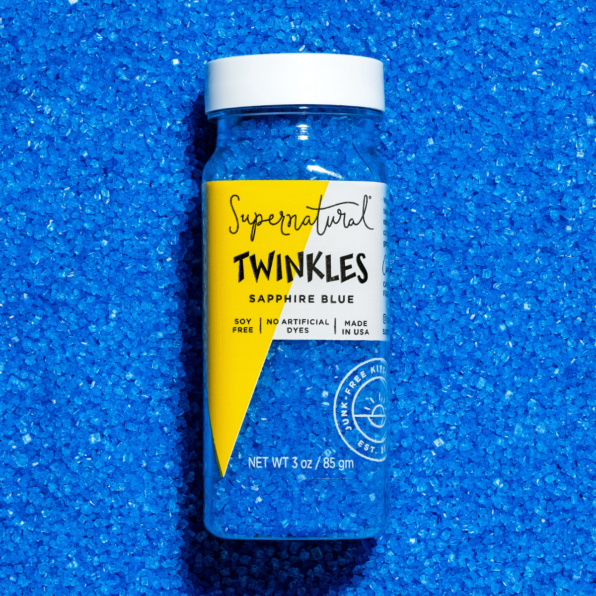 Sapphire Blue Twinkles Sanding Sugar - Supernatural