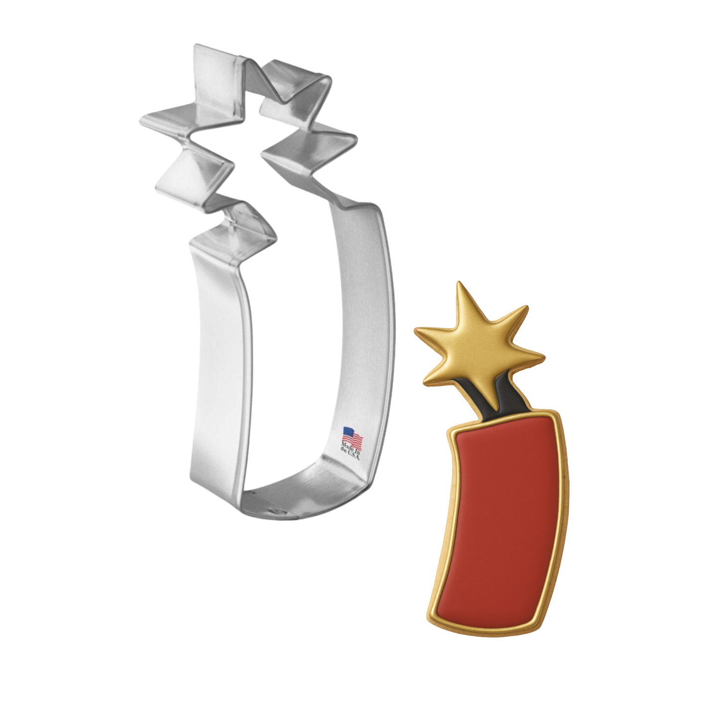 Firecracker Cookie Cutter (4")