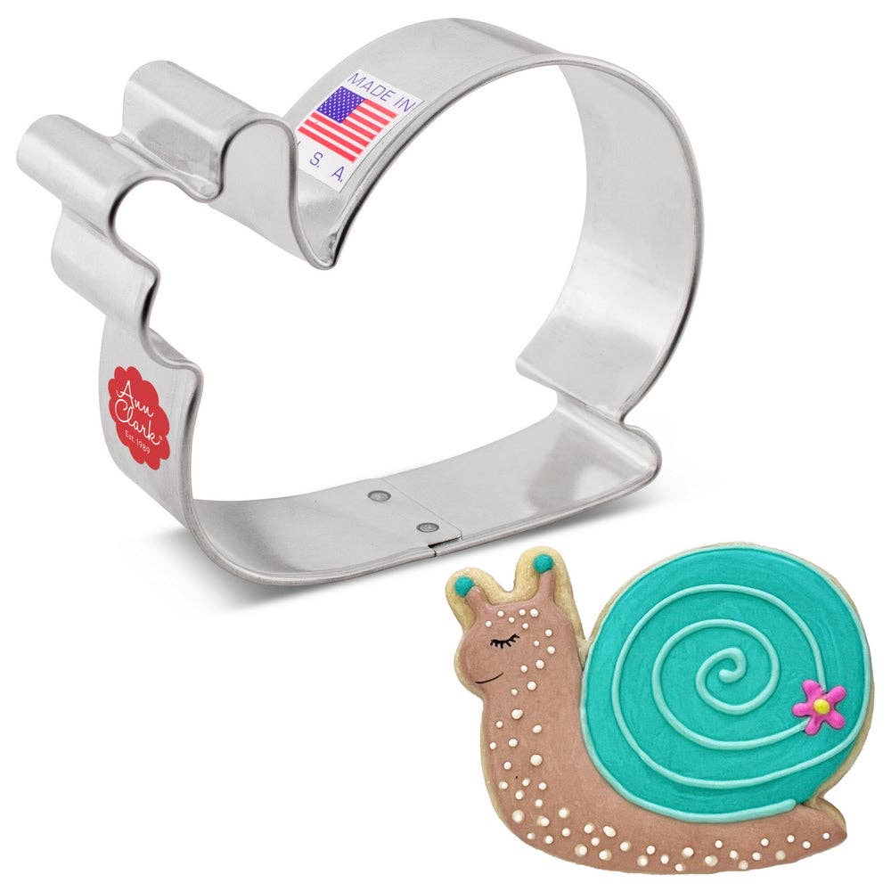 Snail Cookie Cutter, 3.25"- Ann Clark