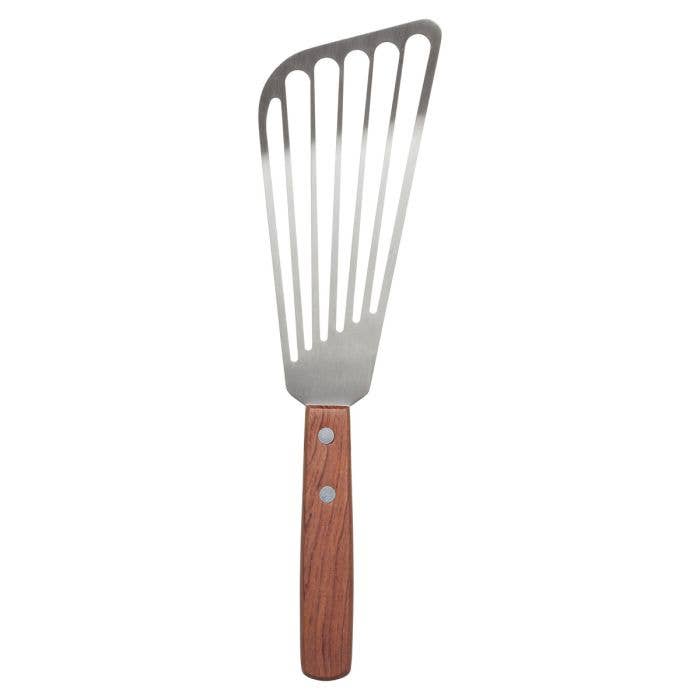 Fish Spatula – Slotted Angled Stainless Steel Turner - Harold Import Co.