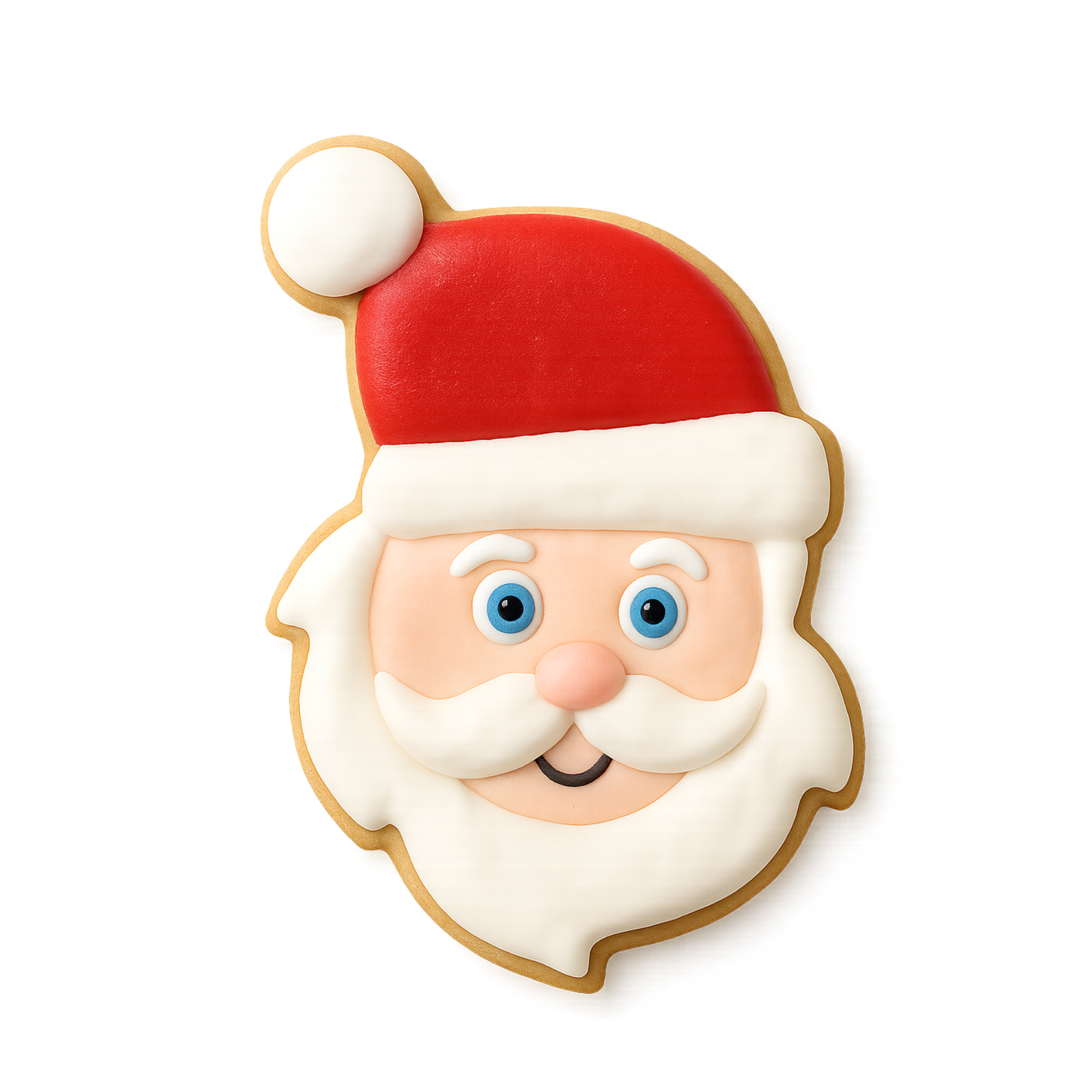 Santa Face Cookie Cutter 4.25"