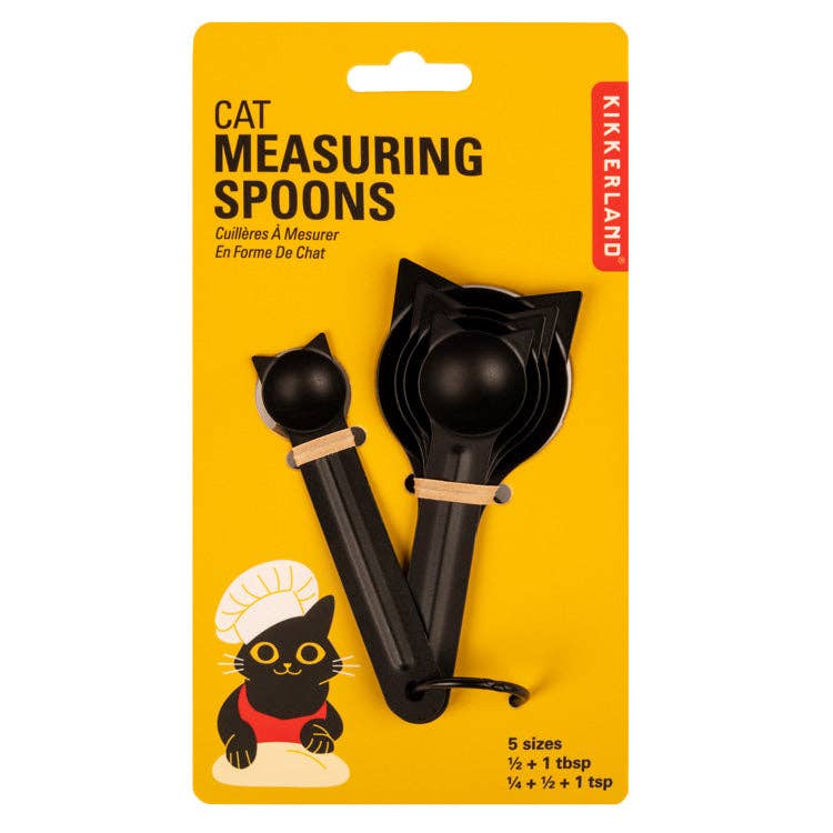 Cat Measuring Spoons - Kikkerland Design Inc