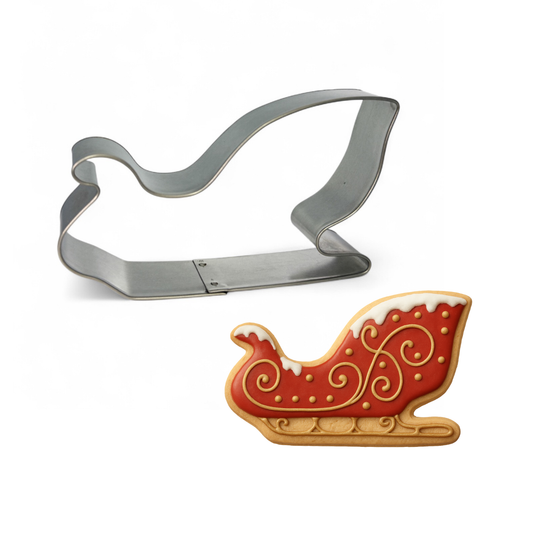 Sleigh Cookie Cutter, 4"