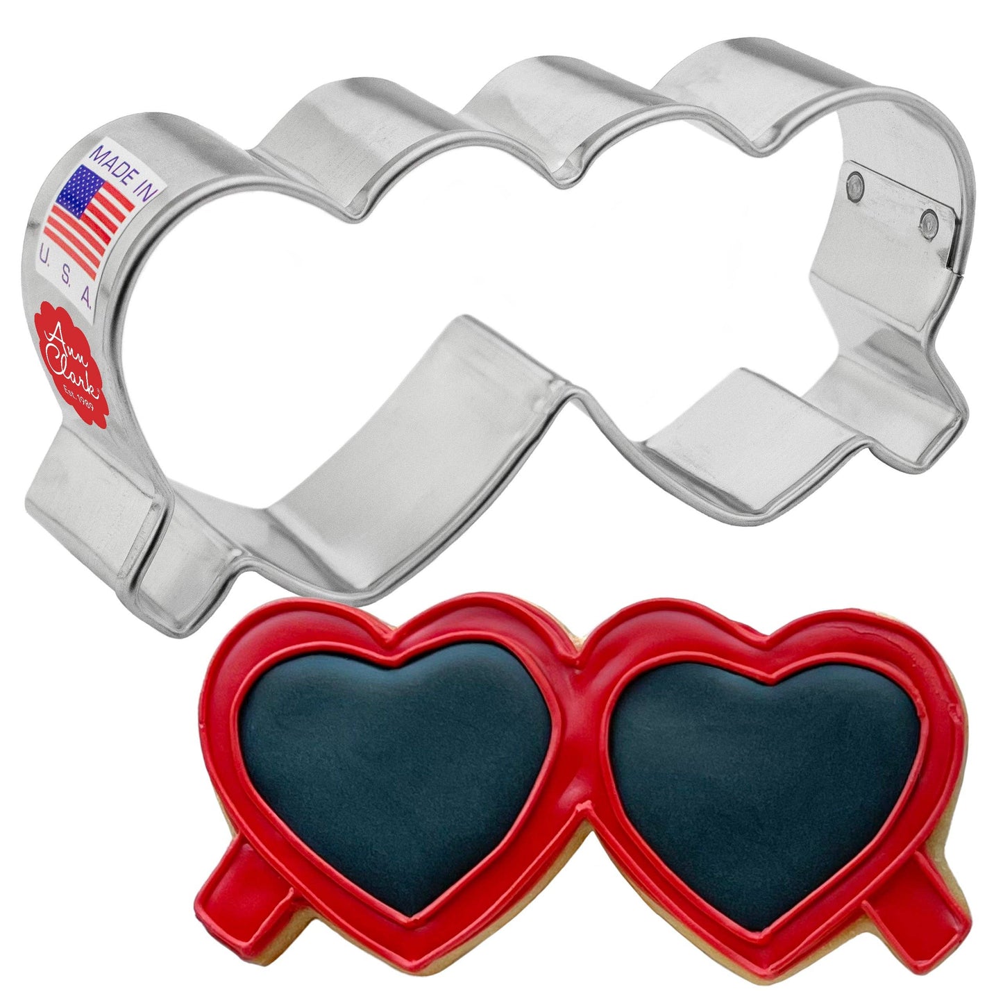 Heart Sunglasses Cookie Cutter- Ann Clark