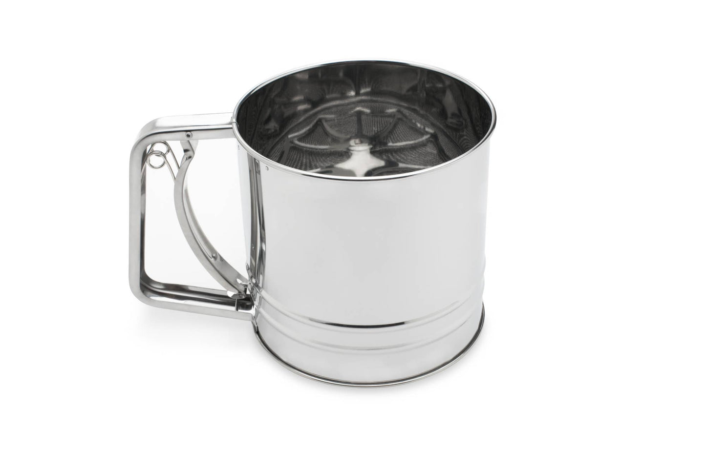 4 Cup Flour Sifter, 5" x 7.25" x 5.25" - Fox Run