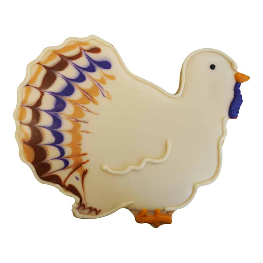 Turkey Gobbler Cookie Cutter, 3.75"- R&M