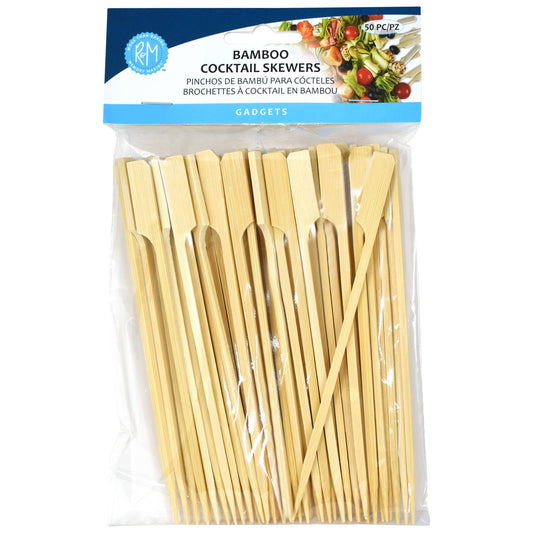 Bamboo Cocktail Skewers 50 Pack - R&M International
