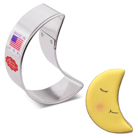 Crescent Moon Cookie Cutter (3")- Ann Clark