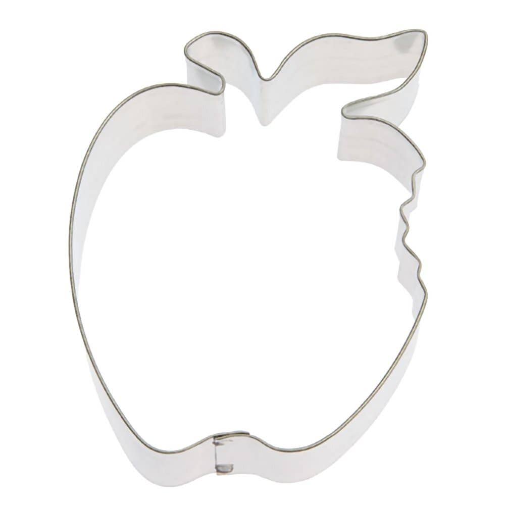 Apple With Bite Cookie Cutter, 4"