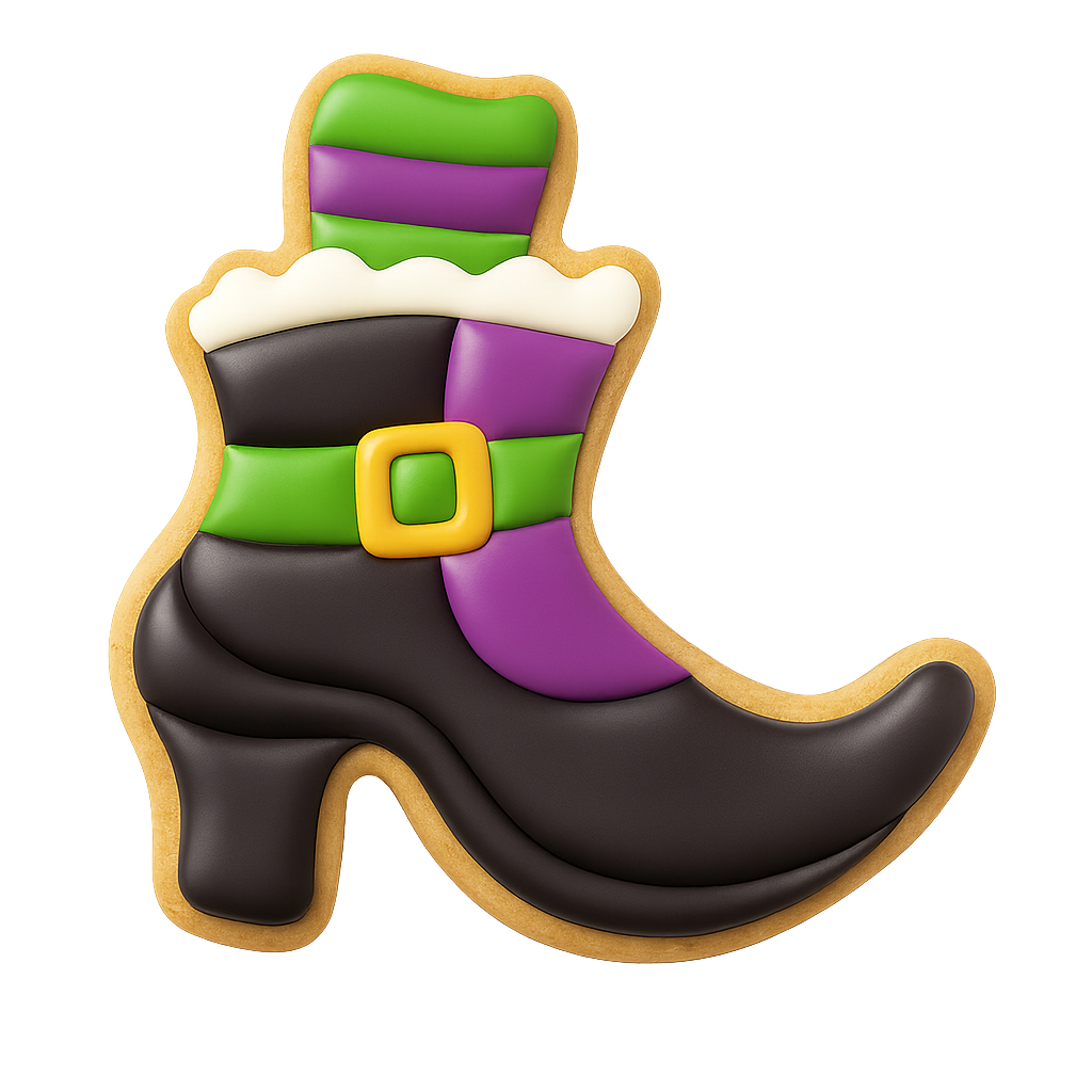 Witch Shoe Cookie Cutter 3.75"
