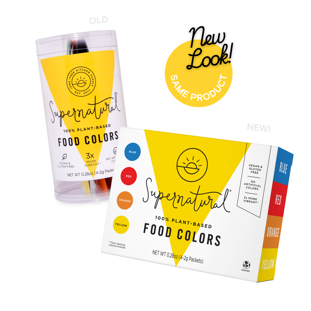 Plant-Based Food Colors- Supernatural