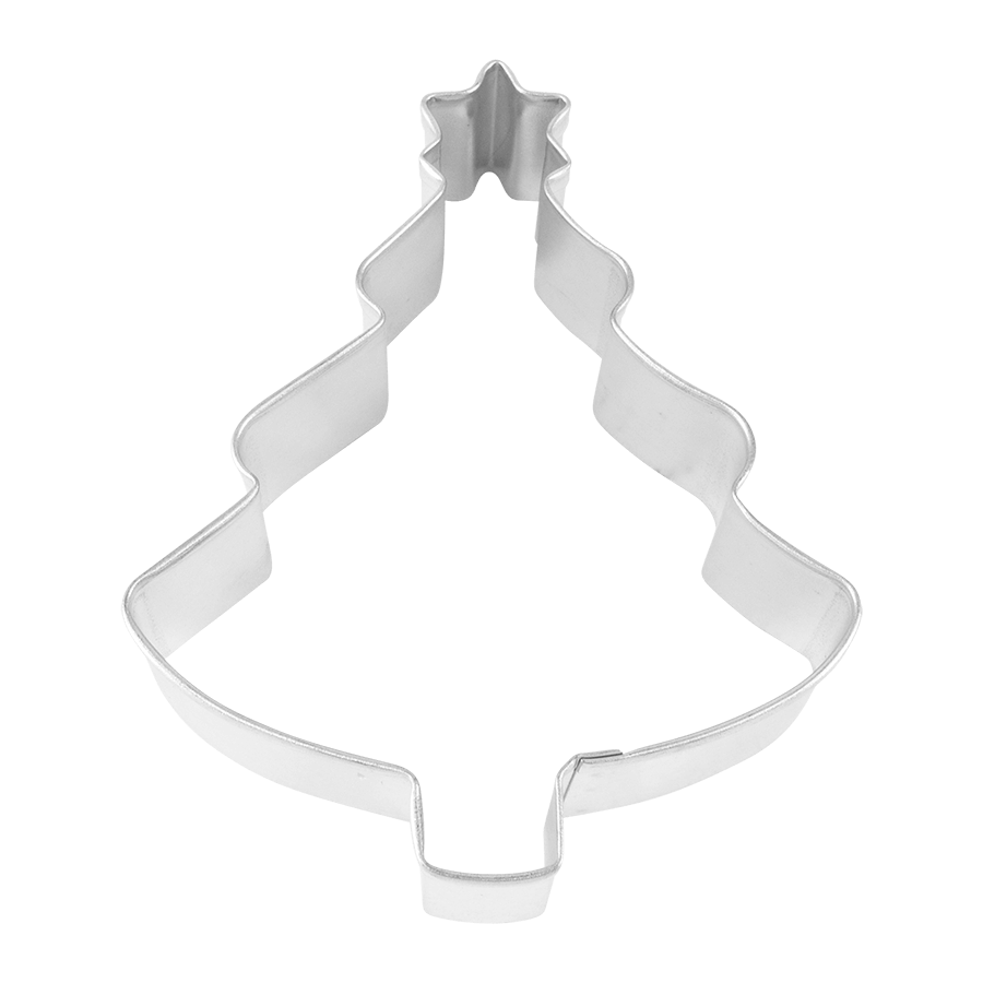 Tree W/ Star Cookie Cutter 4" - R&M