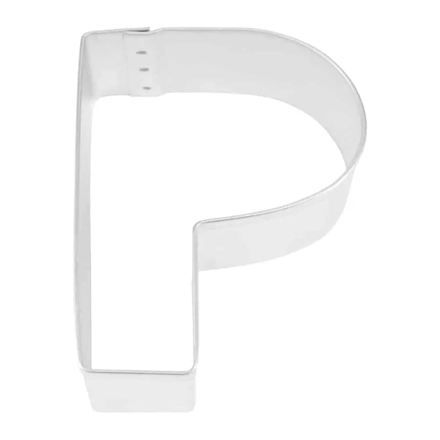 Letter P Cookie Cutter, 3"- R&M