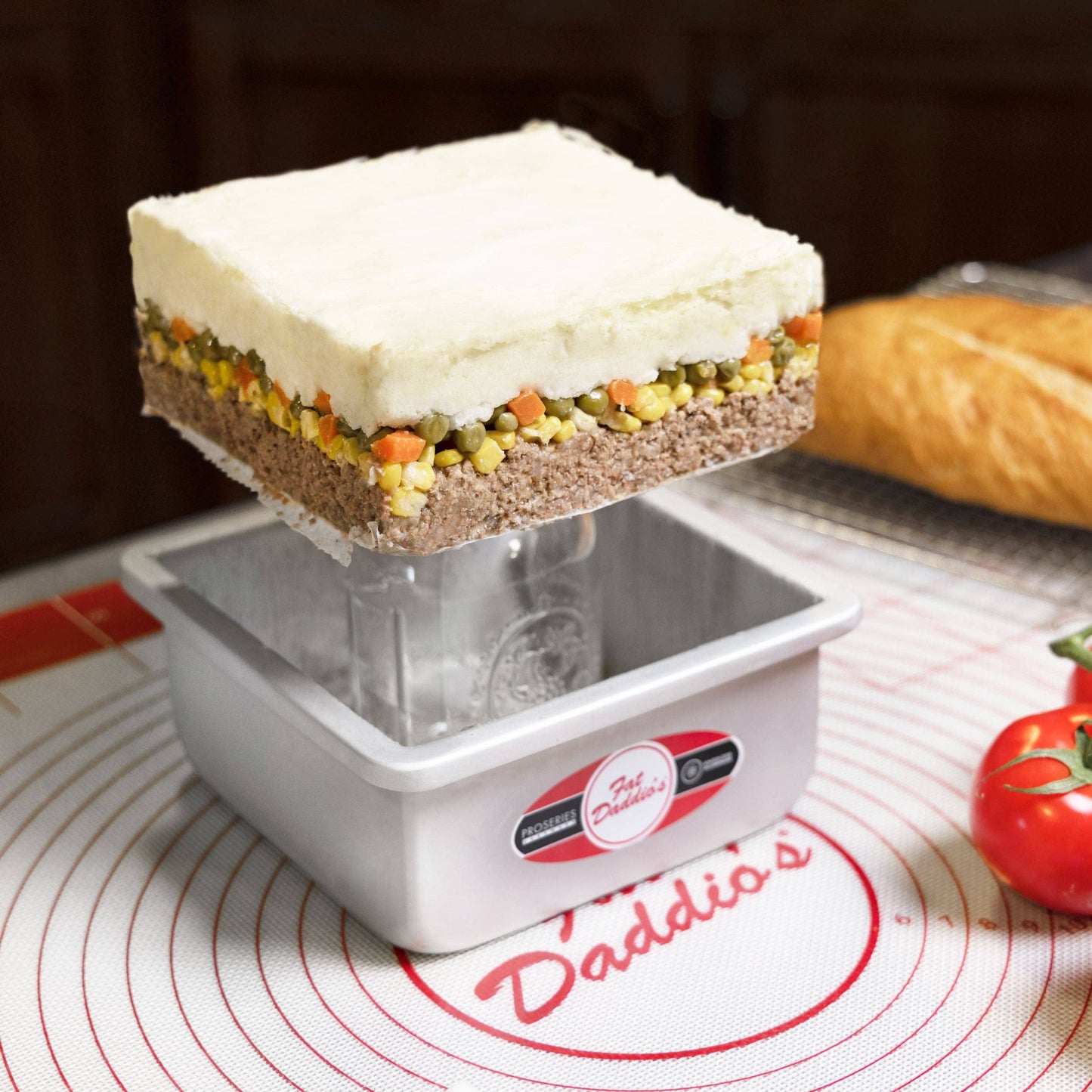 Fat Daddio's Square Removable Bottom Cheesecake Pans