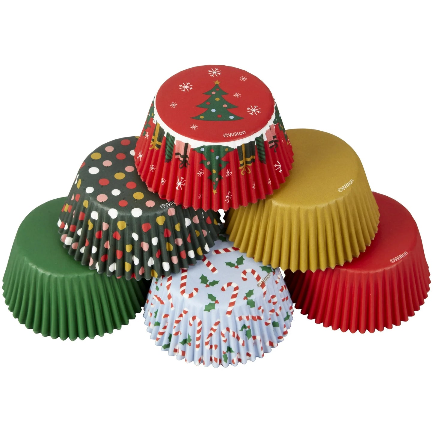 Assorted Christmas Cupcake Liners, 150 count- Wilton