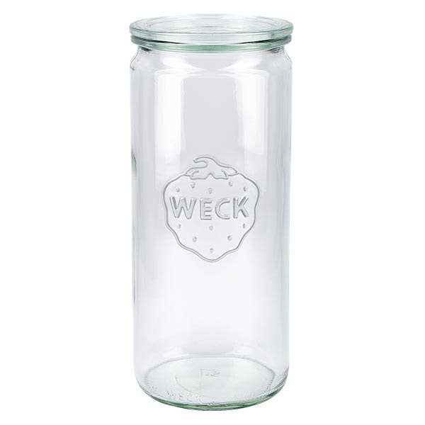 WECK® Cylindrical Glass Jar 1040ml