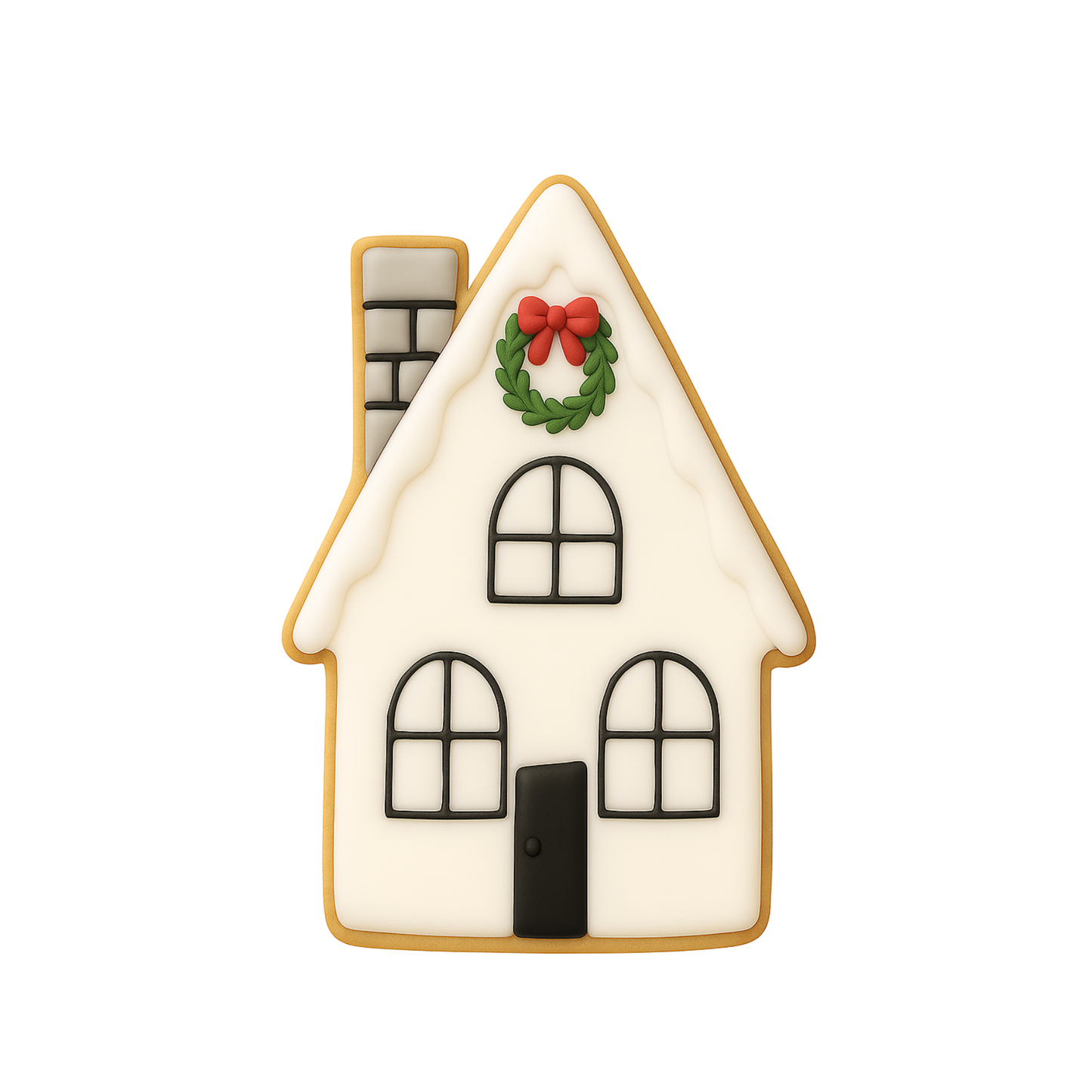 Gingerbread House Cookie Cutter (6.5")