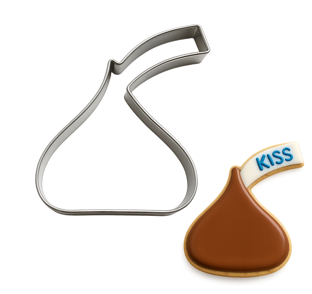 Chocolate Kiss (3.5")