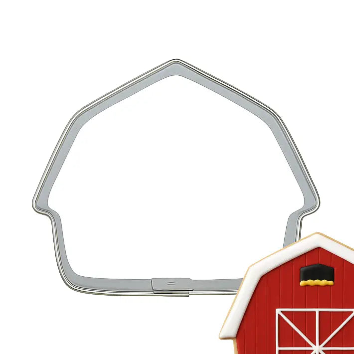 Mini Barn Cookie Cutter, 1.75"