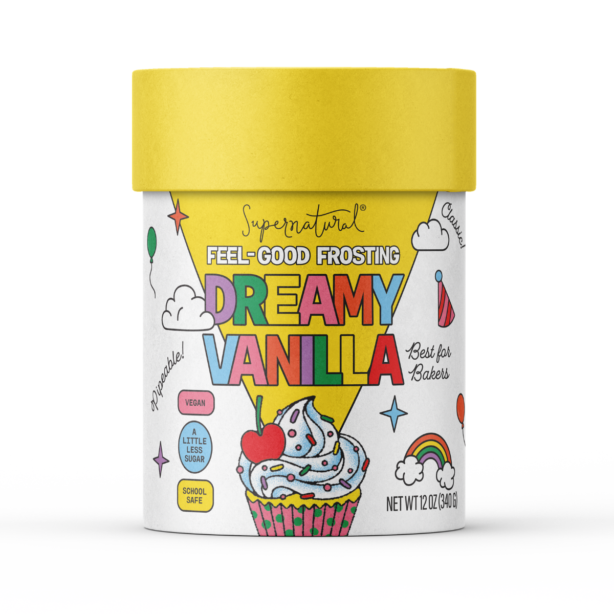 NEW! Dreamy Vanilla Tubbed Frosting- Supernatural