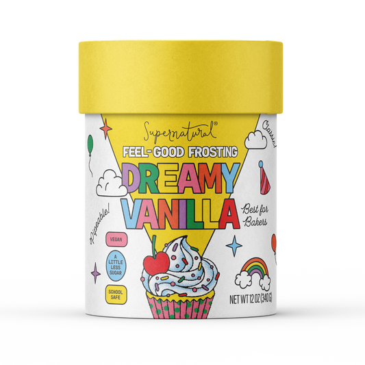 NEW! Dreamy Vanilla Tubbed Frosting- Supernatural