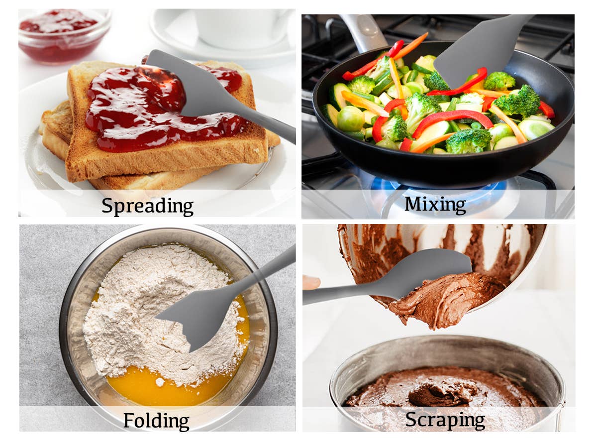 Mrs. Anderson's Baking Silicone Spatula Scraper - HIC Kitchen