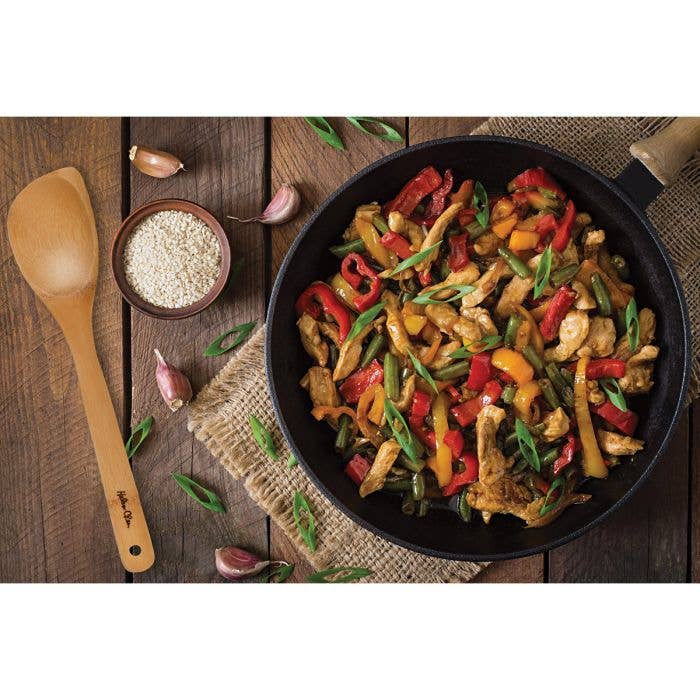 Bamboo Corner Spoon, 12in- Helen's Asian Kitchen