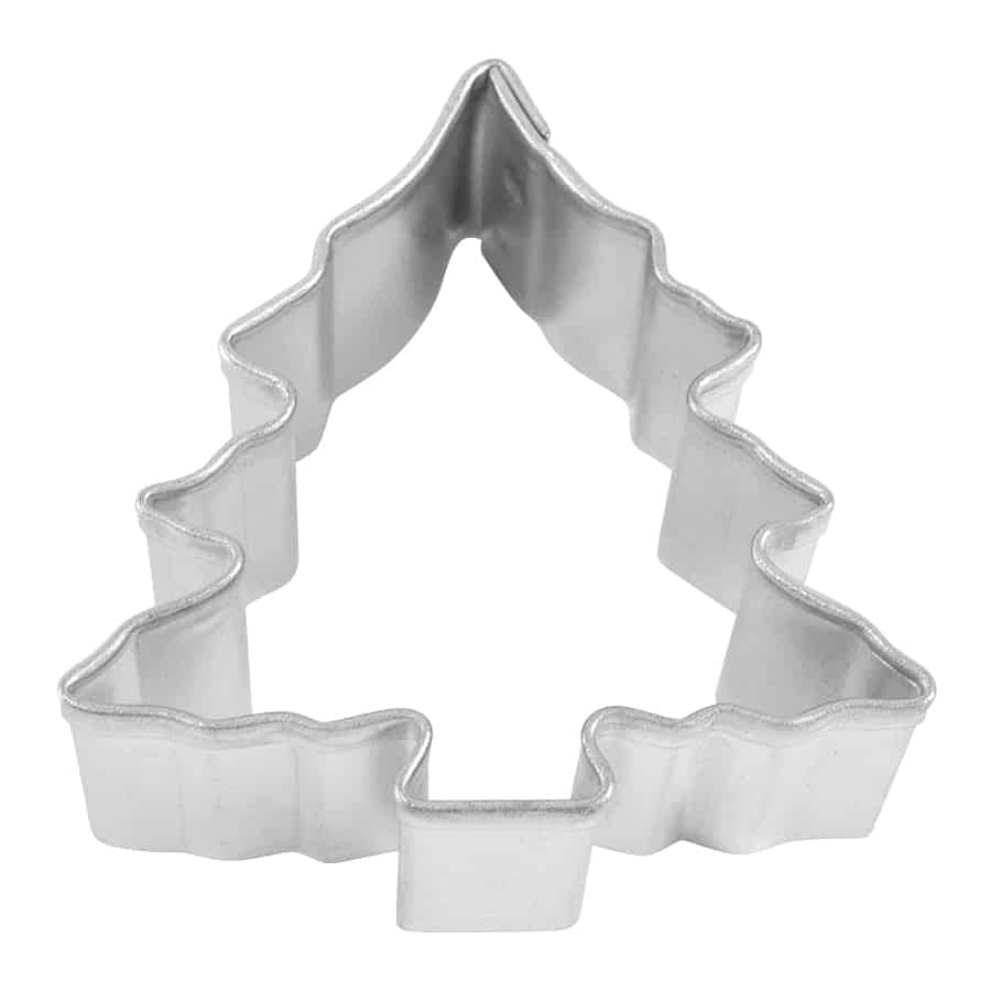 Mini Christmas Tree W/ Snow Cookie Cutter, 1.5"- R&M