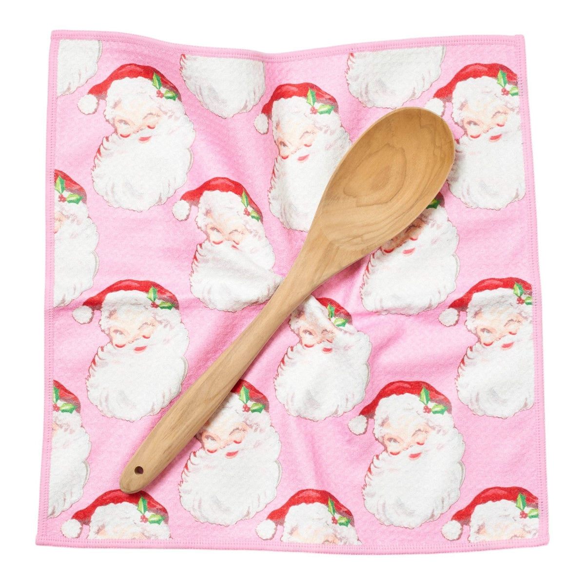 Once Again Home Co. - Mighty Mini Towel (Set of 3) Reversible - Heather Collins Santa Baby